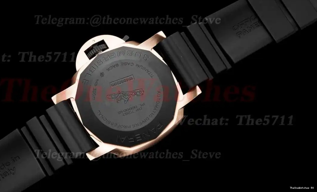 PAM1070 44mm Dial Submersible RG Black RU P900 VSF 0527